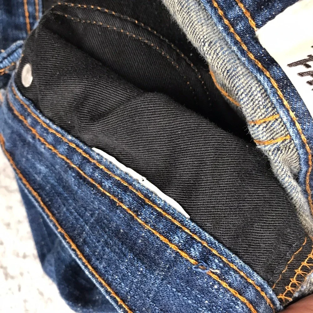Naked & Famous‎ Weird Guy Left Hand Twill Selvedge Jeans Mens 29x27 Indigo Denim